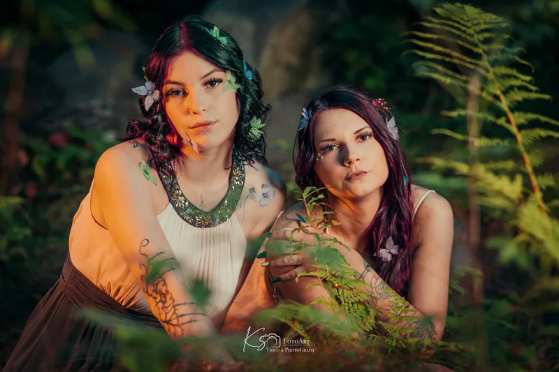 Paarfotografie im Wald, Fotograf Bayreuth Speichersdorf